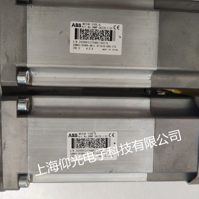 ABB機器人3HAC5883-1-4伺服電機常見故障維修