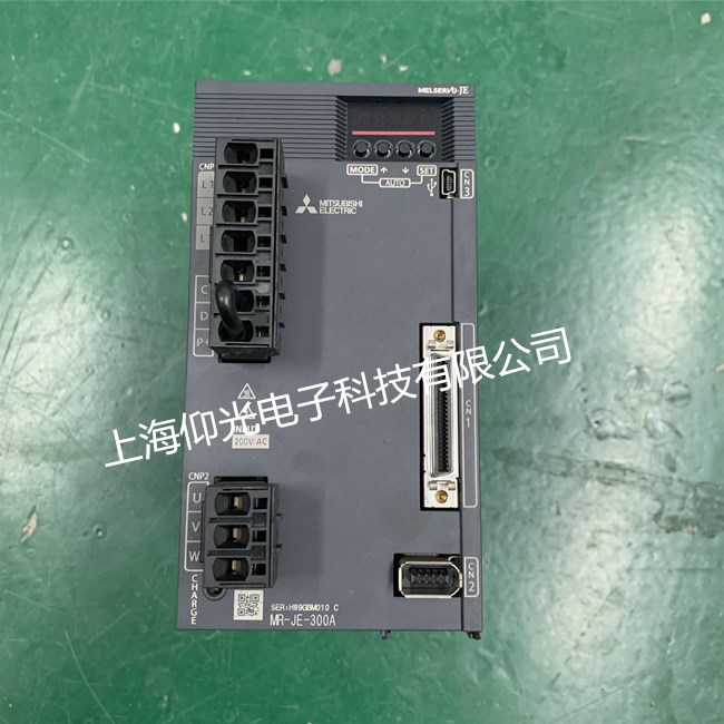三菱伺服驅(qū)動(dòng)器維修MR-JE-300A過熱 過載 接地故障快速維修