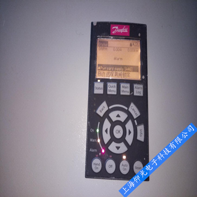 丹佛斯Danfoss變頻器VLT FC51系列常見故障和應(yīng)用處理方法