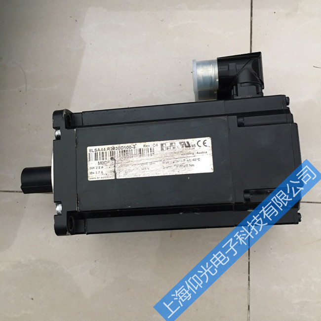 貝加萊伺服電機8MSA3M.R0-B4通電后電機不轉有嗡嗡聲故障維修