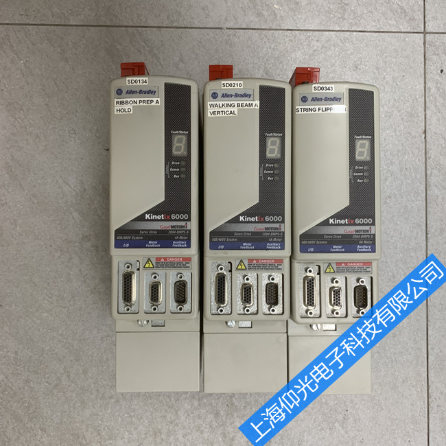 AB伺服驅(qū)動器2094-EN02D-M01-S0母線熱過載故障維修