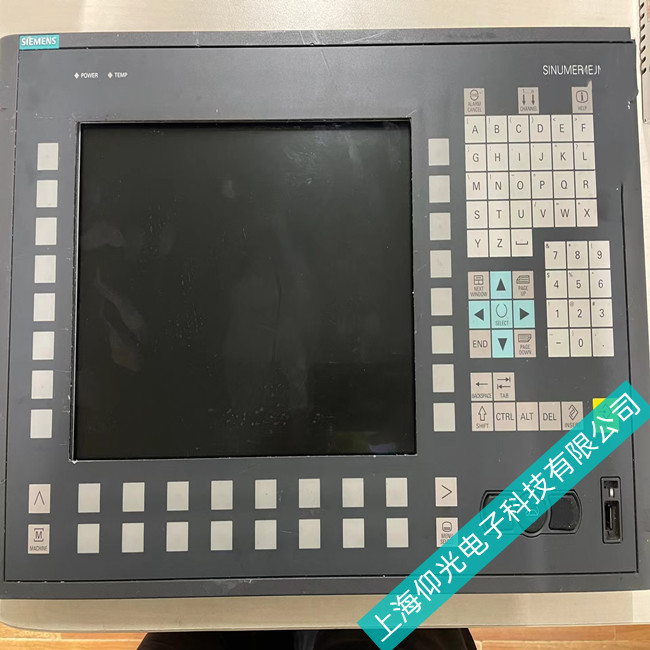 西門子加工中心控制屏無(wú)顯示開不了機(jī)維修