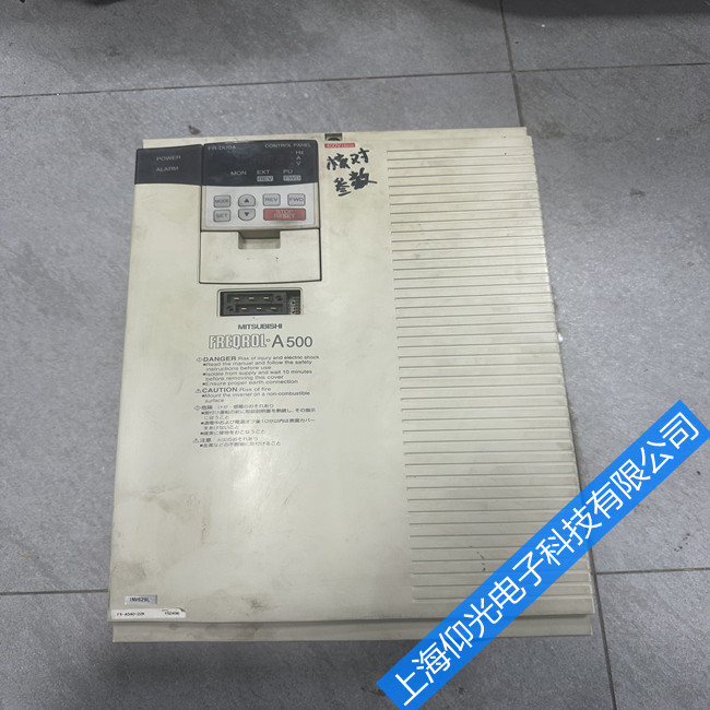 三菱變頻器f800啟動(dòng)就報(bào)警ol故障維修
