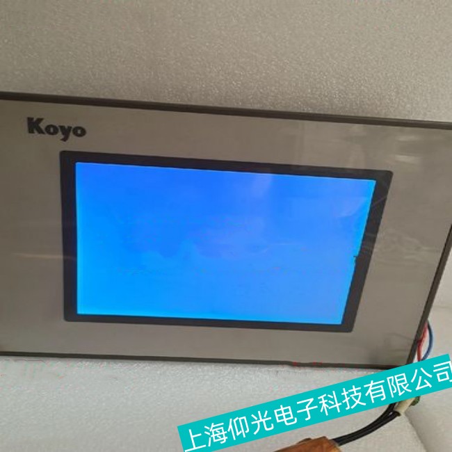 昆山光洋觸摸屏koyo C-MORE系列通電幾分鐘后變藍屏故障快速維修方法